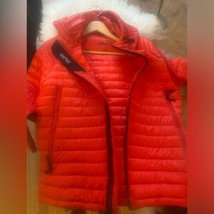 Pajar Men's Red Quilted Puffer Jacket